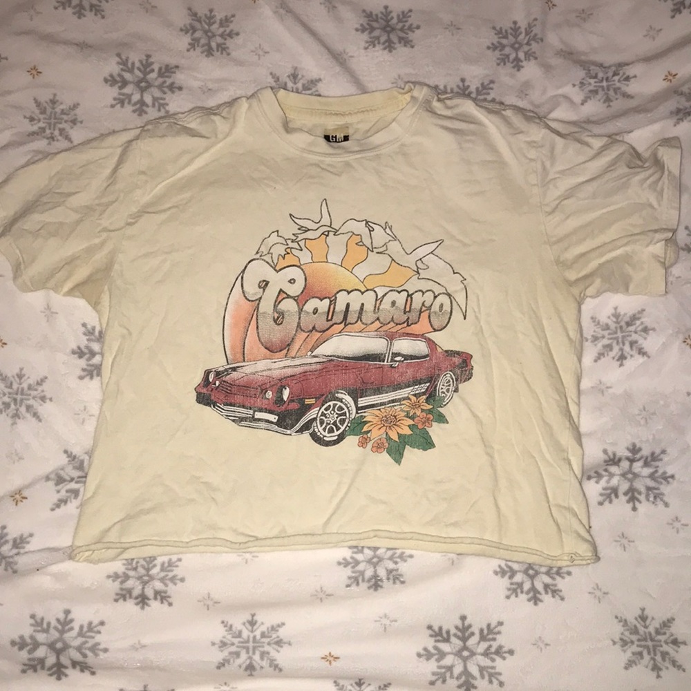 Vintage Camaro Crop Top